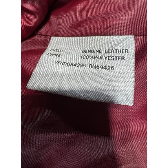 Vintage Pelle Studio Black Leather Belted Jacket M Thinsulate Liner Mob Wife - Picture 8 of 9